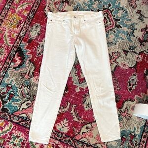 Hudson Jeans White Women's Skinny Jeans